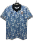 England 1990 Blue Edition Jersey - Retro Version