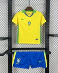 Brazil 2025/26 Home Kids Kit Brasil