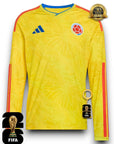 Colombia World Cup 2026 Jersey - Long Sleeve