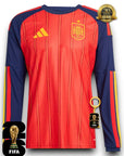 Spain World Cup 2026 Jersey - Long Sleeve