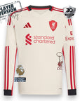 Liverpool Away Player Jersey 2025/26 - Long Sleeve