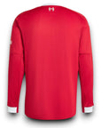 Liverpool Home Player Jersey 2025/26 - Long Sleeve