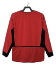 Manchester United 02/04 I Home Jersey - Long Sleeve Retro Version