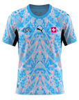 Switzerland Goalkeeper Soccer Jersey World Cup 2026 Blue - Fan Version