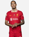 Liverpool Home Jersey 2024/2025 - CHAMPIONS 20 & Gold Trophy