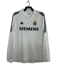 Real Madrid 05/06 I Home Jersey - Long Sleeve Retro Version