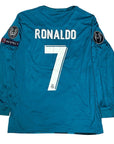 Real Madrid 17/18 III Third Jersey - Long Sleeve Retro Ronaldo