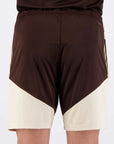 Shorts Adidas Flamengo Treino 2026 Marrom e Bege