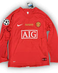 Manchester United 07/08 I Home Jersey - Long Sleeve Retro Version