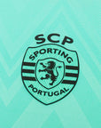 Conjunto infantil Sporting terceiro equipamento verde 2025/26 - LANÇAMENTO