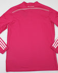 Real Madrid 2014/15 Pink Jersey Long Sleeve Retro - Patch Champions