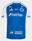 Camisa adidas Cruzeiro 2025/26 I Com Patrocínios