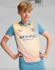 Kids Manchester City Fourth "Definitely City" Kit 2024/2025