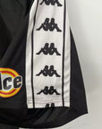 Short Vasco da Gama Retrô 2000 - Kappa Masculino - Preto e Branco