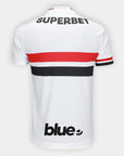 Camisa New Balance São Paulo 2025/26 I Jogador Authentic Player [Slim Fit] Player [Slim Fit] Player [Slim Fit] Com Patrocínios [Slim Fit]