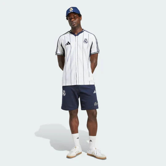 Real Madrid Home Jersey 2025/26 - Version Baseball US Pack [Slim Fit]