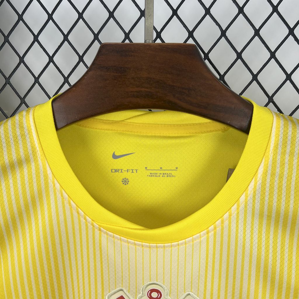 Corinthians 2025/26 Yellow goalkeeper Jersey - Fan Version