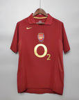 Arsenal Retro Jersey home 2005/2006
