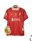 Liverpool Home Jersey 2024/2025 - CHAMPIONS 25 & Gold Trophy