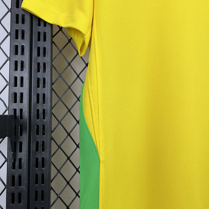 Brazil 2025/26 Home Fan Version Jersey - Brasil