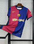 Barcelona Travis Scott Home Fan Jersey 2025/26 Spotify and FC Barcelona Collab With Travis Scott on a Special Cactus Jack