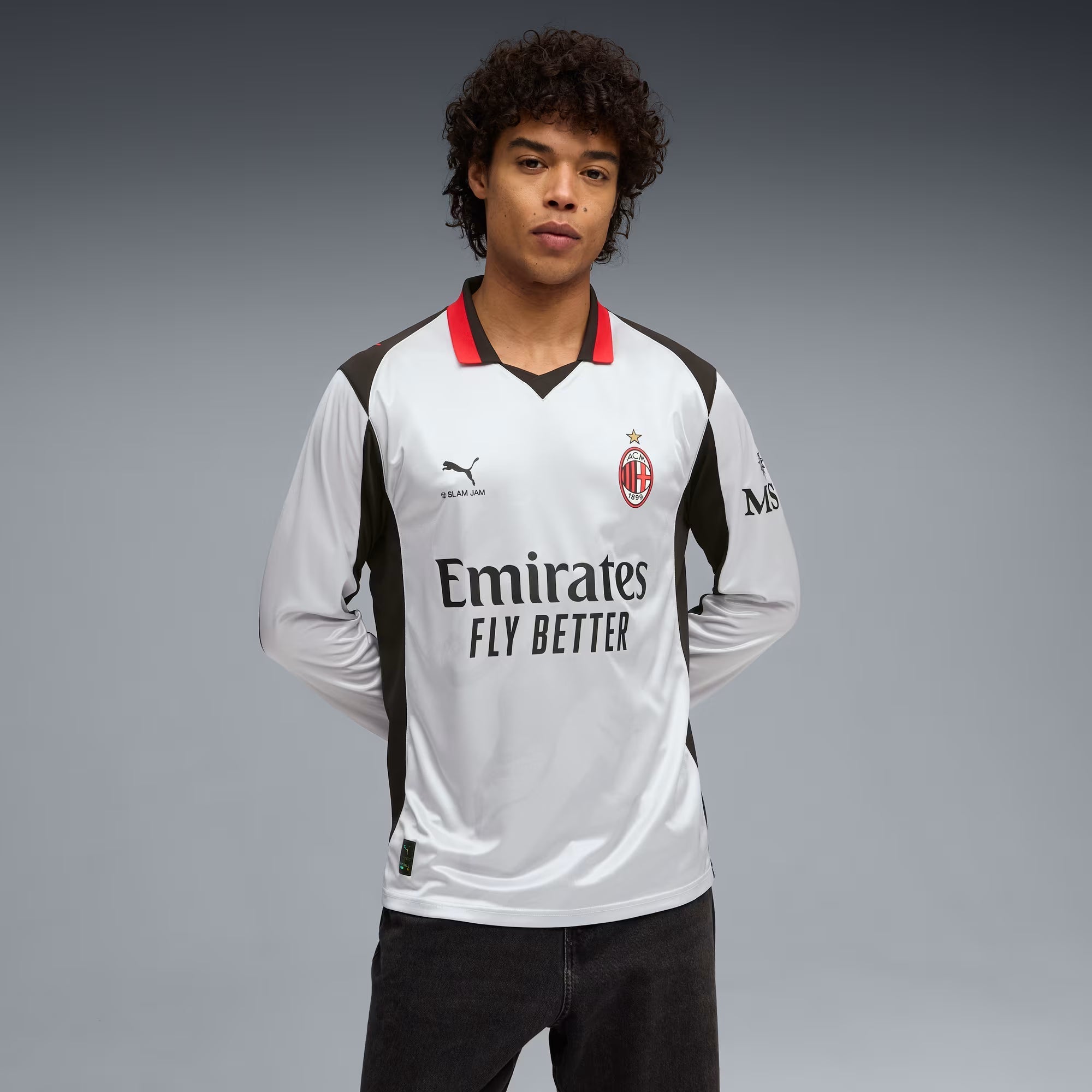 AC MILAN x SLAM JAM Long Sleeve Jersey