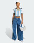Argentina 26 Home Cropped Jersey