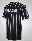 Camisa Retrô Corinthians Reserva 2013 Preta/Branca Masculina