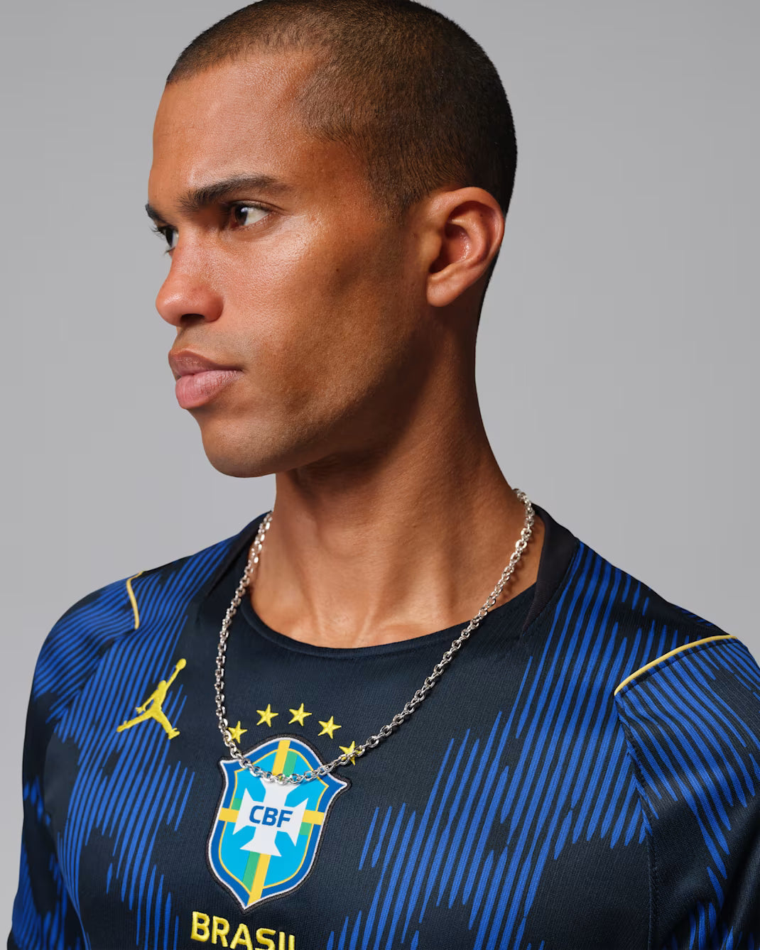 Brazil Away Blue 2026 - Brasil Jordan Fan Version World Cup 2026