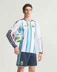 Argentina Home Long Sleeve Fan Jersey Shirt 2026 World Cup