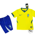 Conjunto Infantil Brazil World Cup 2026 Kit Kids