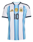 Kids Kit Argentina Home Messi 10 Fan Jersey Shirt 2026 World Cup