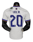 Real Madrid Home Authentic Player [Slim Fit] Player [Slim Fit] Player [Slim Fit] Player 2021/22 FIFA WCC Patch UCL UEFA Foundation Patches - Slim Fit