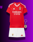 Conjunto Infantil Benfica Principal 2024/25 - ÚLTIMAS UNIDADES! 🔥🦅
