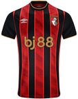 Bournemouth Shirt 25/26 Home - Red / Black Fan Version