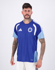 Camisa Adidas Cruzeiro Treino Atleta 2026 - com Patrocínios
