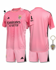 Conjunto infantil benfica guarda redes rosa 2025/26