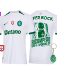 Camisola Sporting Alternativa BICAMPEÃO 2024/25 - MODELO EXCLUSIVO! 🦁🏆