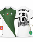 Camisola Sporting Stromp BICAMPEÃO 2024/25 - MODELO EXCLUSIVO! 🦁🏆