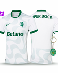 Camisola Sporting Alternativa Branca 2025/26 - LANÇAMENTO! 🔥💚