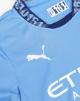 Kids Manchester City Home Kit 2024/2025 - White Blue