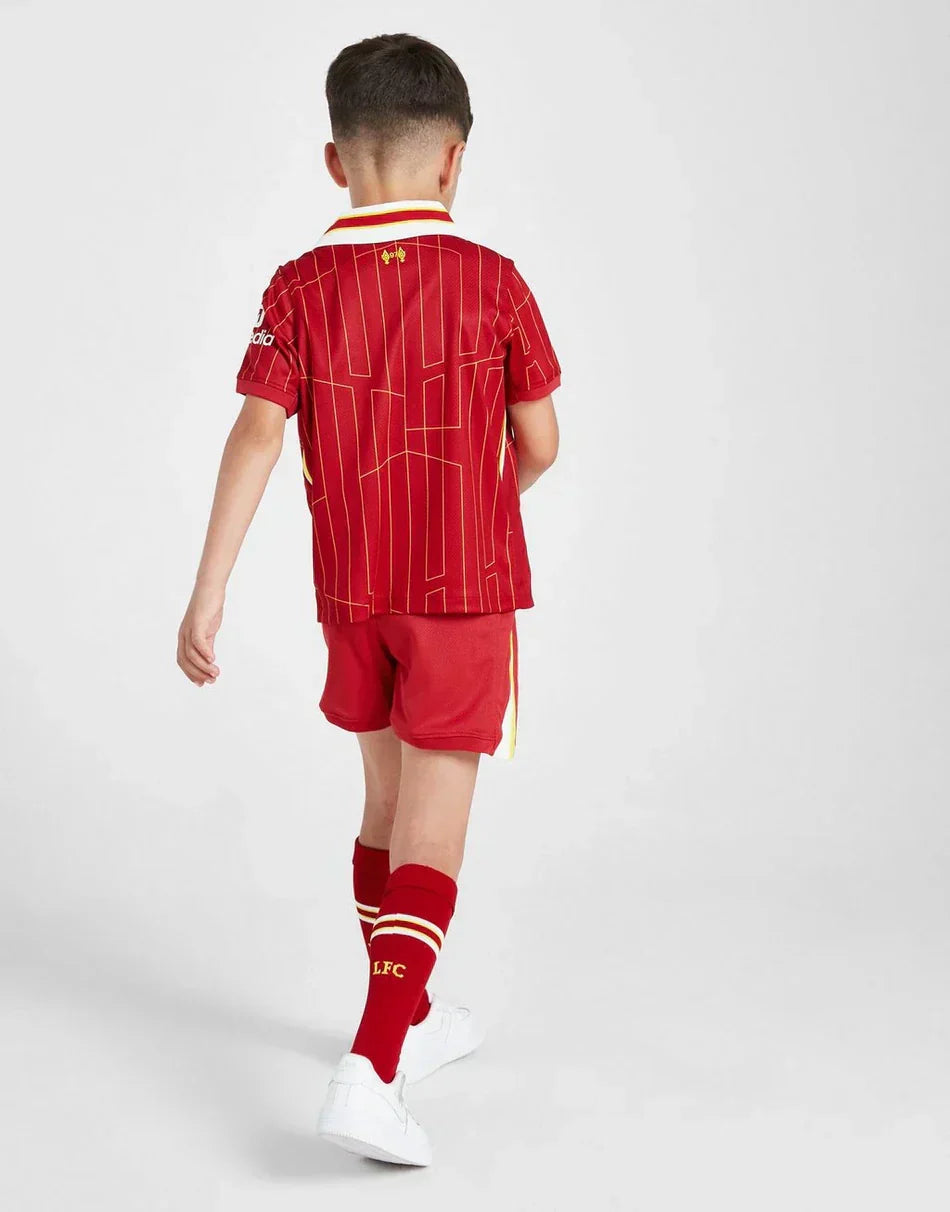 Kids Liverpool Home Kit 2024/2025 - CHAMPIONS 
