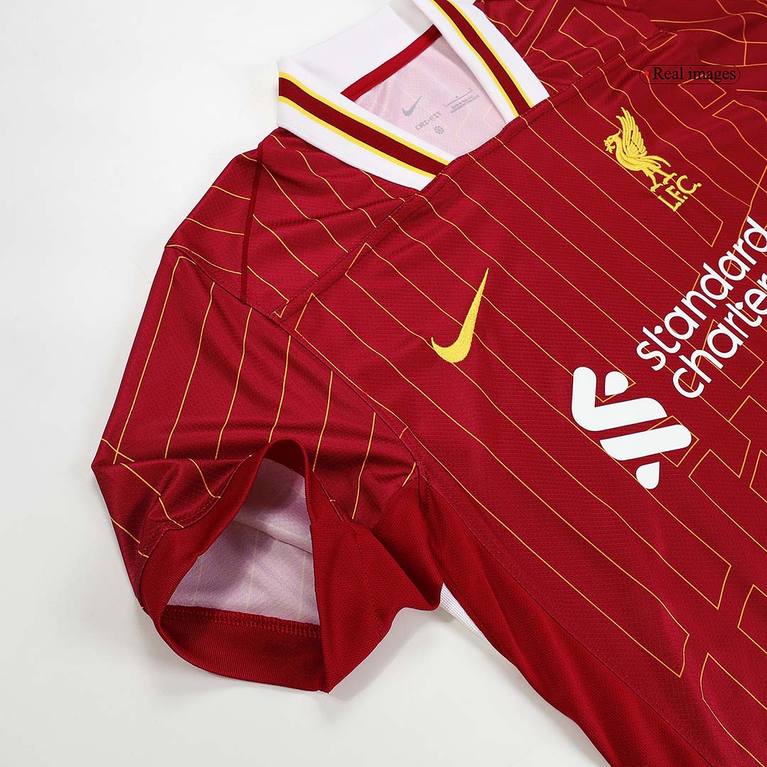 Liverpool Home Jersey 2024/2025 - CHAMPIONS 25 &amp; Gold Trophy