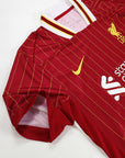 Liverpool Home Jersey 2024/2025 - CHAMPIONS 20 & Gold Trophy