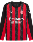 AC Milan 25/26 I Home Jersey - Long Sleeve
