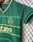 Conjunto Infantil Sporting Away 2024/25 - ÚLTIMAS UNIDADES! 🔥💚