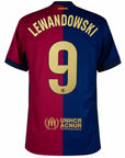 Barcelona Home 2024/25 Patches UCL UEFA Foundation (Official Printing)