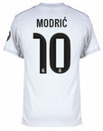Real Madrid Modric 10 Home Fan Jersey 2025/26 Patch Club World Cup