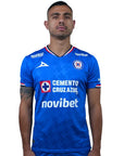 Cruz Azul Home Fan Jersey 2025/26 w/ Champions 9 + BBVA 25/26