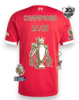 Liverpool Home Jersey 2025/26 - CHAMPIONS 24/25 & Gold Trophy